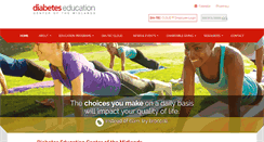 Desktop Screenshot of diabetes-education.com