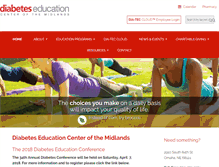 Tablet Screenshot of diabetes-education.com